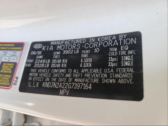 Photo 9 VIN: KNDJN2A22G7397164 - KIA SOUL 