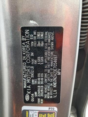 Photo 11 VIN: KNDJN2A23E7054697 - KIA SOUL 