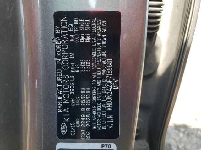 Photo 11 VIN: KNDJN2A23F7189681 - KIA SOUL 