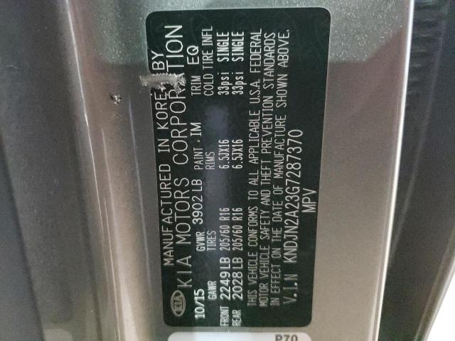 Photo 12 VIN: KNDJN2A23G7287370 - KIA SOUL 