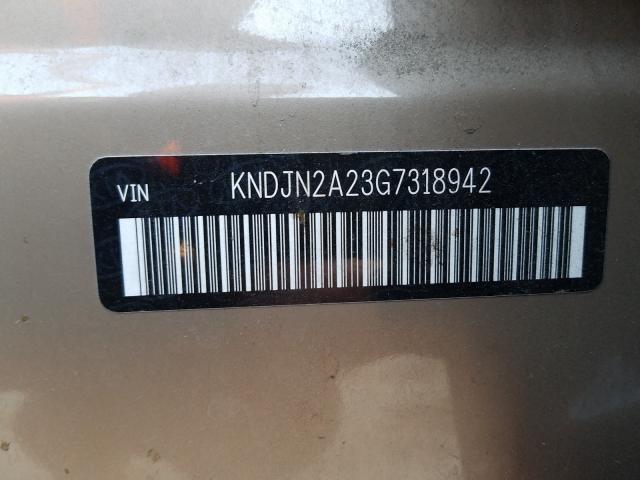 Photo 9 VIN: KNDJN2A23G7318942 - KIA SOUL 