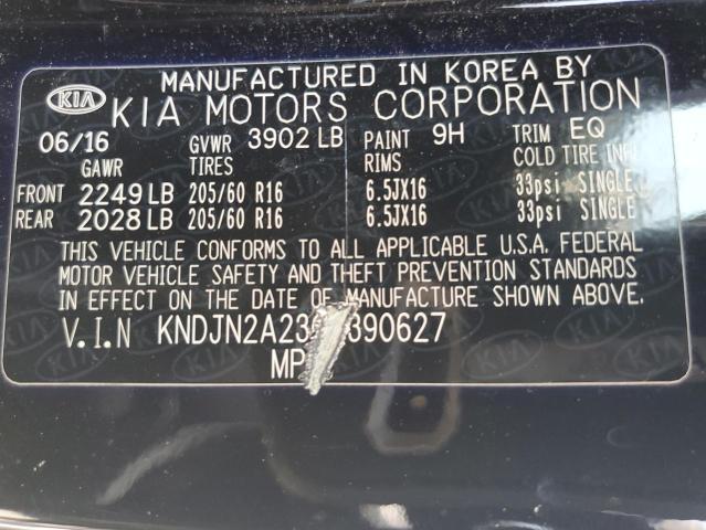 Photo 11 VIN: KNDJN2A23G7390627 - KIA SOUL 