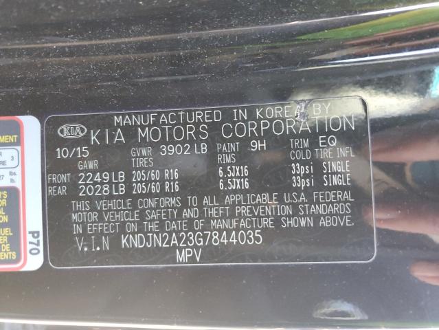 Photo 11 VIN: KNDJN2A23G7844035 - KIA SOUL 