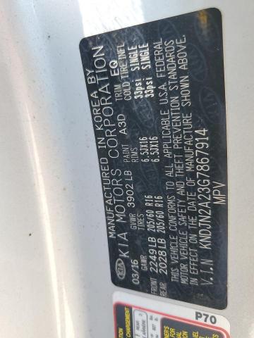 Photo 13 VIN: KNDJN2A23G7867914 - KIA SOUL 