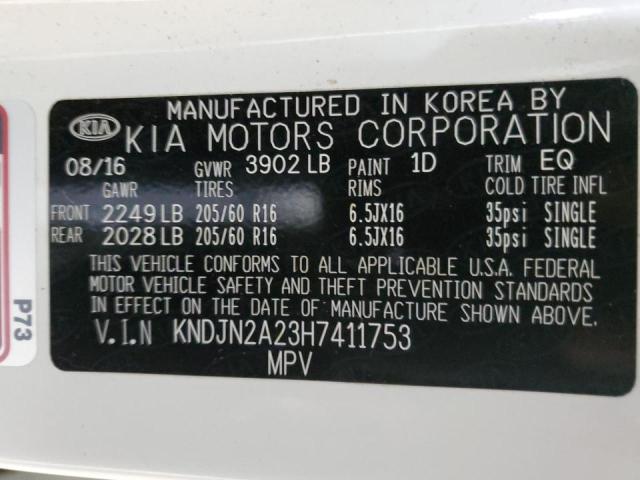 Photo 9 VIN: KNDJN2A23H7411753 - KIA SOUL 