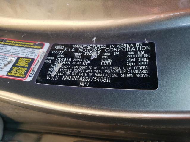 Photo 11 VIN: KNDJN2A23J7540811 - KIA SOUL 