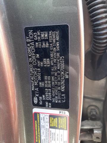 Photo 11 VIN: KNDJN2A23K7000375 - KIA SOUL 