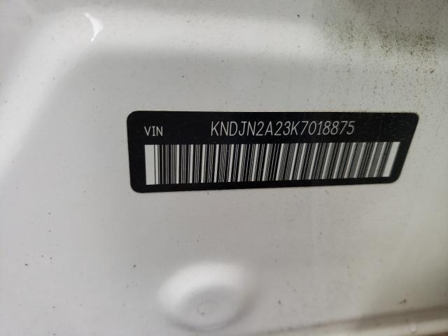 Photo 9 VIN: KNDJN2A23K7018875 - KIA SOUL 