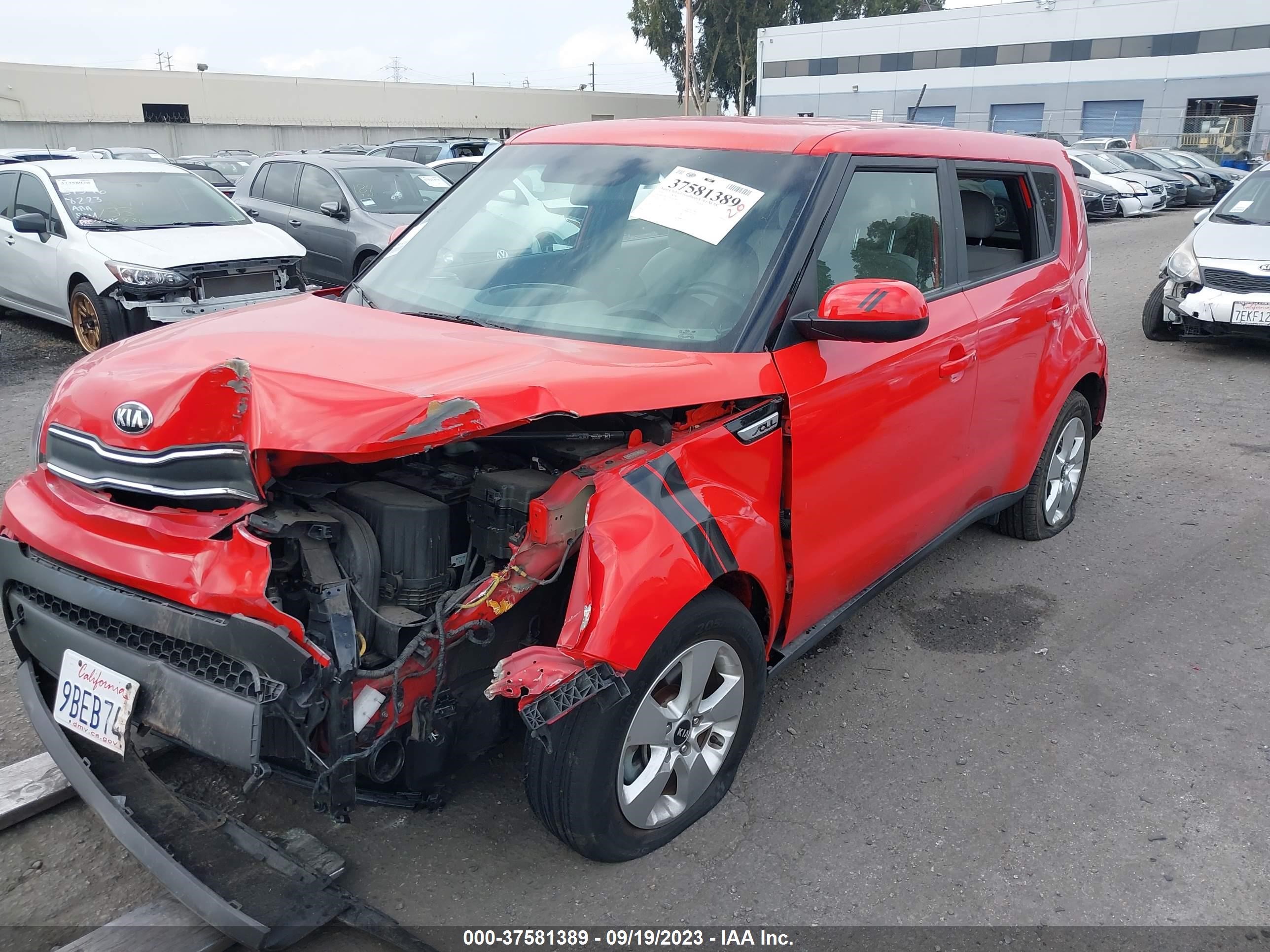 Photo 1 VIN: KNDJN2A23K7681069 - KIA SOUL 