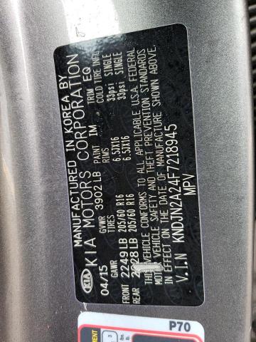 Photo 11 VIN: KNDJN2A24F7218945 - KIA SOUL 