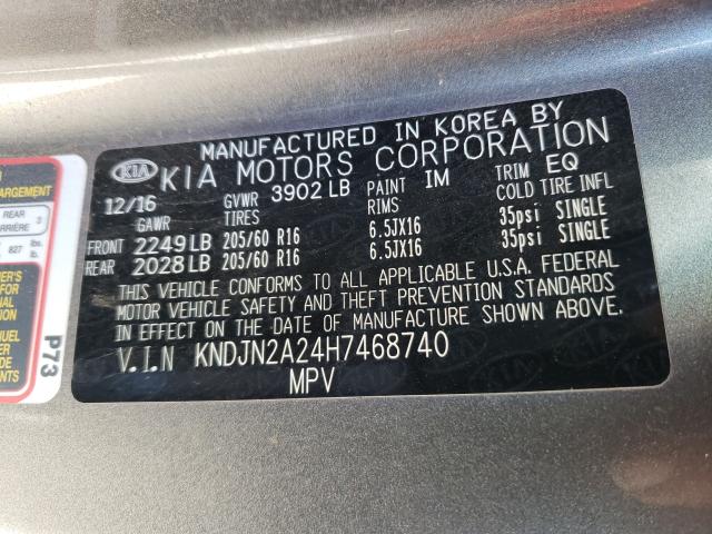 Photo 9 VIN: KNDJN2A24H7468740 - KIA SOUL 