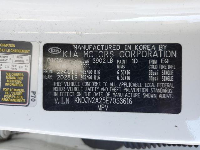 Photo 12 VIN: KNDJN2A25E7053616 - KIA SOUL 