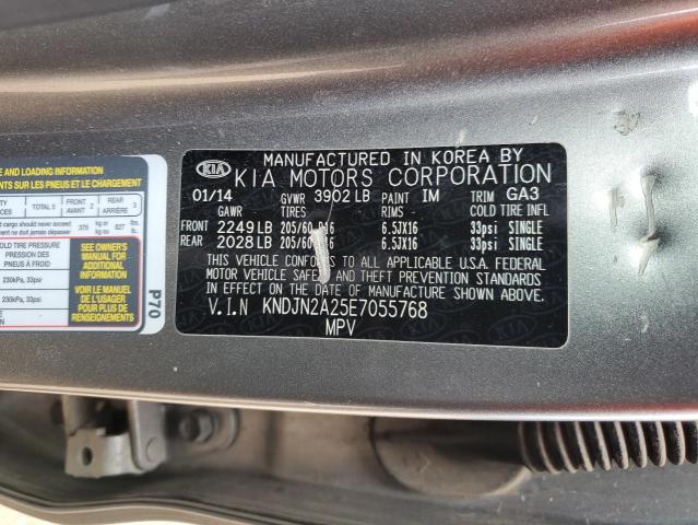 Photo 11 VIN: KNDJN2A25E7055768 - KIA SOUL 