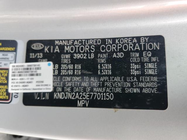 Photo 11 VIN: KNDJN2A25E7701150 - KIA SOUL 