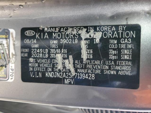 Photo 11 VIN: KNDJN2A25F7139428 - KIA SOUL 