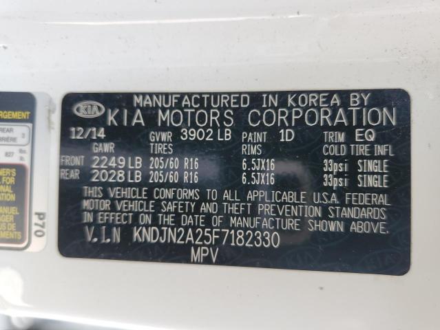 Photo 11 VIN: KNDJN2A25F7182330 - KIA SOUL 