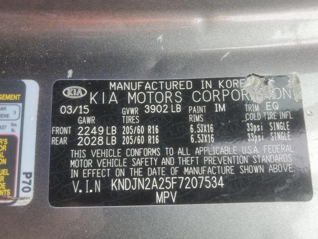 Photo 12 VIN: KNDJN2A25F7207534 - KIA SOUL 