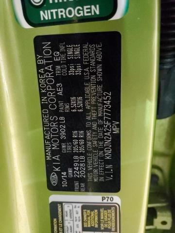 Photo 11 VIN: KNDJN2A25F7773452 - KIA SOUL 