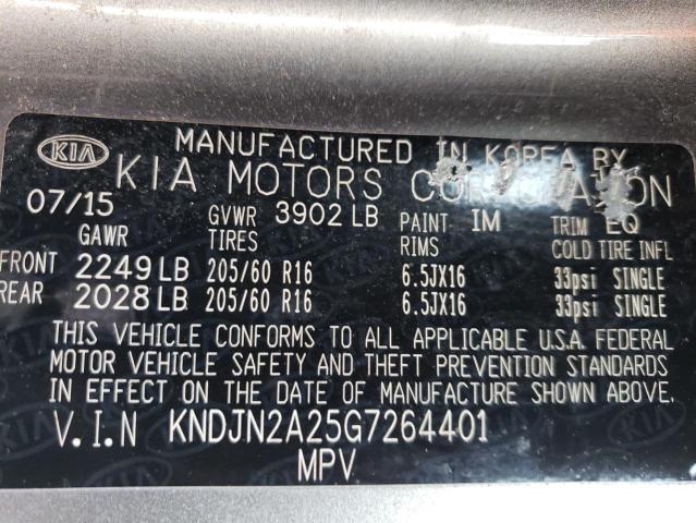 Photo 12 VIN: KNDJN2A25G7264401 - KIA SOUL 