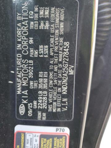 Photo 11 VIN: KNDJN2A25G7278458 - KIA SOUL 