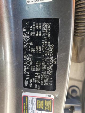 Photo 12 VIN: KNDJN2A25G7283935 - KIA SOUL 