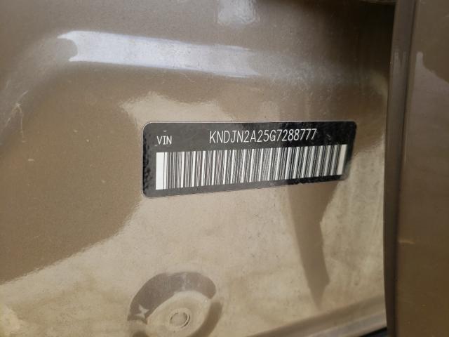 Photo 9 VIN: KNDJN2A25G7288777 - KIA SOUL 