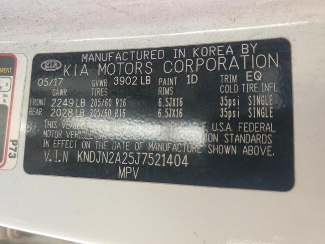 Photo 11 VIN: KNDJN2A25J7521404 - KIA SOUL 