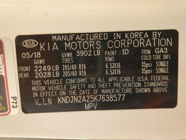 Photo 12 VIN: KNDJN2A25K7638577 - KIA SOUL 