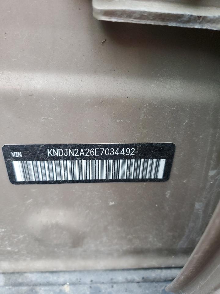 Photo 11 VIN: KNDJN2A26E7034492 - KIA SOUL 