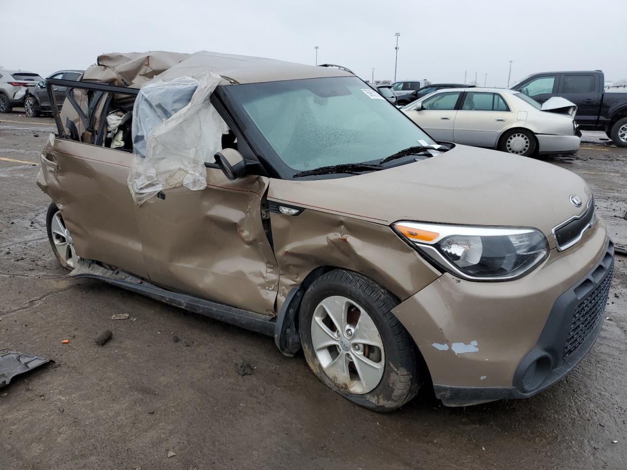 Photo 3 VIN: KNDJN2A26E7034492 - KIA SOUL 