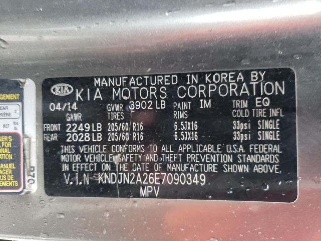 Photo 9 VIN: KNDJN2A26E7090349 - KIA SOUL 