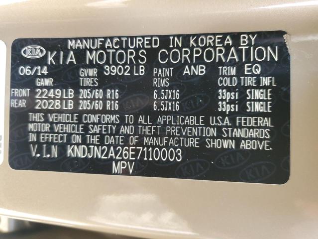 Photo 12 VIN: KNDJN2A26E7110003 - KIA SOUL 