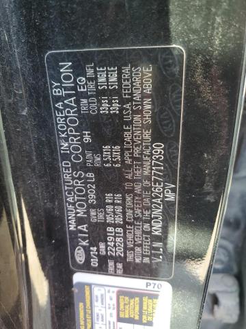 Photo 12 VIN: KNDJN2A26E7717390 - KIA SOUL 