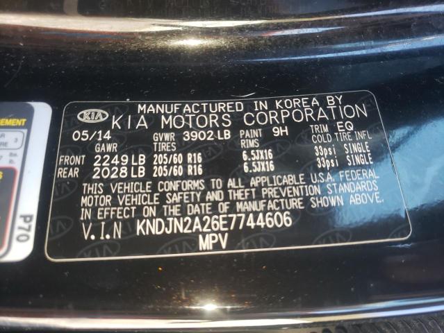 Photo 9 VIN: KNDJN2A26E7744606 - KIA SOUL 