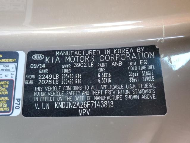 Photo 11 VIN: KNDJN2A26F7143813 - KIA SOUL 