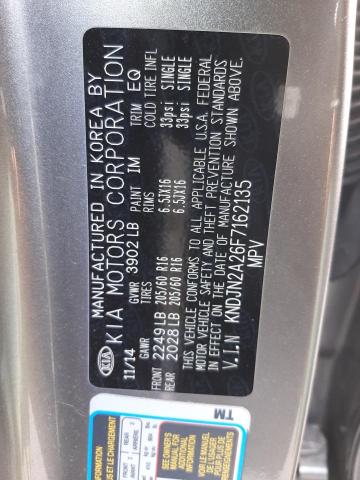 Photo 11 VIN: KNDJN2A26F7162135 - KIA SOUL 