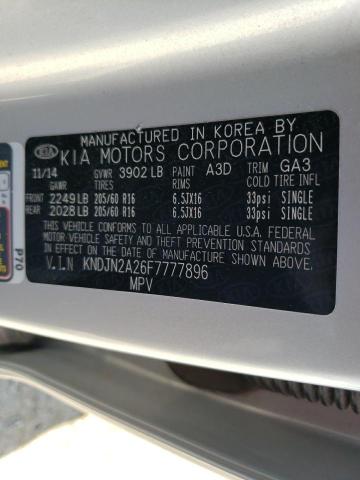 Photo 12 VIN: KNDJN2A26F7777896 - KIA SOUL 