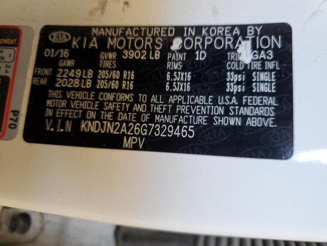 Photo 11 VIN: KNDJN2A26G7329465 - KIA SOUL 