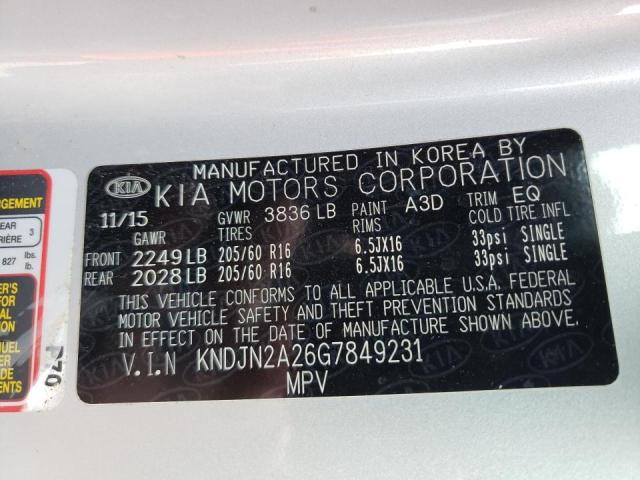 Photo 9 VIN: KNDJN2A26G7849231 - KIA SOUL 