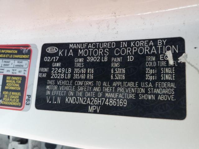 Photo 12 VIN: KNDJN2A26H7486169 - KIA SOUL 