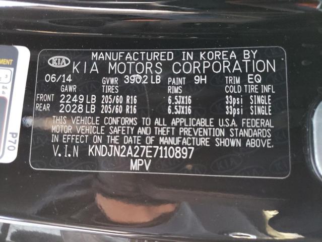 Photo 9 VIN: KNDJN2A27E7110897 - KIA SOUL 