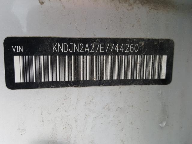 Photo 9 VIN: KNDJN2A27E7744260 - KIA SOUL 