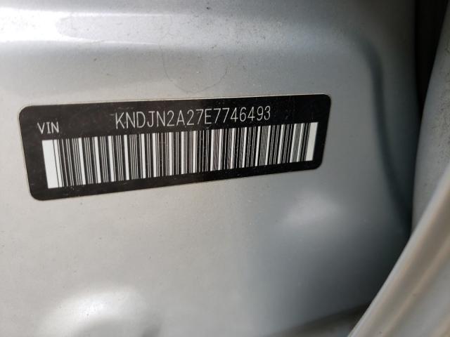 Photo 9 VIN: KNDJN2A27E7746493 - KIA SOUL 