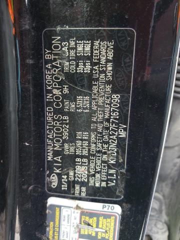 Photo 11 VIN: KNDJN2A27F7167098 - KIA SOUL 