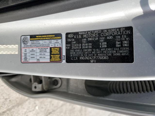 Photo 12 VIN: KNDJN2A27F7768365 - KIA SOUL 