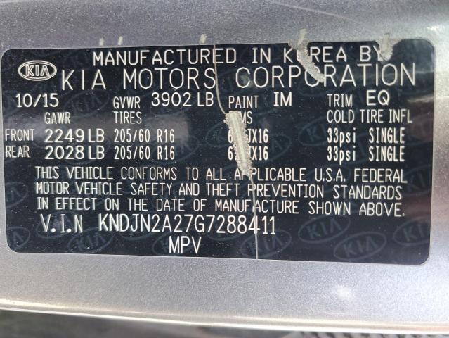 Photo 11 VIN: KNDJN2A27G7288411 - KIA SOUL 