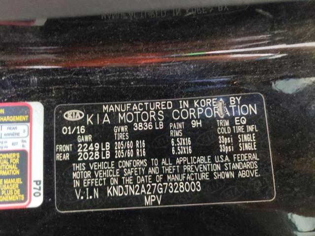 Photo 9 VIN: KNDJN2A27G7328003 - KIA SOUL 