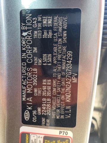 Photo 12 VIN: KNDJN2A27G7334299 - KIA SOUL 