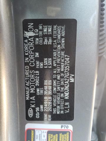 Photo 9 VIN: KNDJN2A27G7357047 - KIA SOUL 