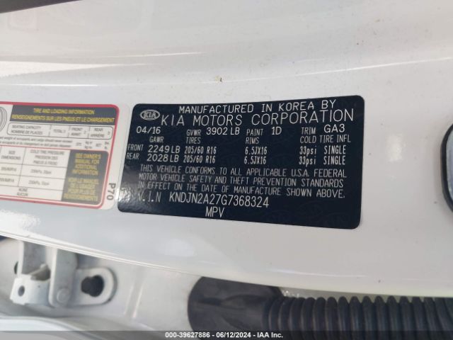 Photo 8 VIN: KNDJN2A27G7368324 - KIA SOUL 